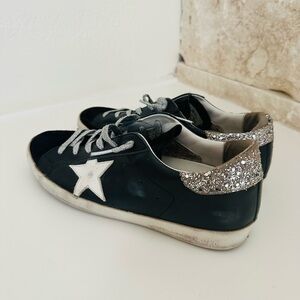 Authentic Golden Goose- Black Suede - Women’s 39